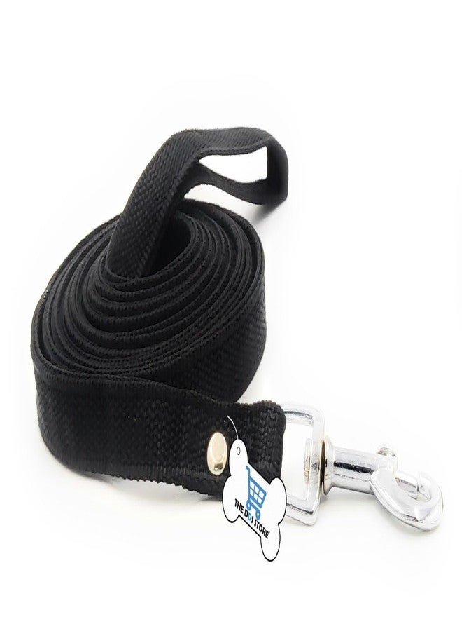 The DDS Store® Pet Dog Belt Combo of Black Dog Collar & Leash Specially for Medium Breeds Dog Collar & Leash (Neck Girth = 32.5-43 cm, Width = 0.75 inch)(Medium, Black) - Image 3